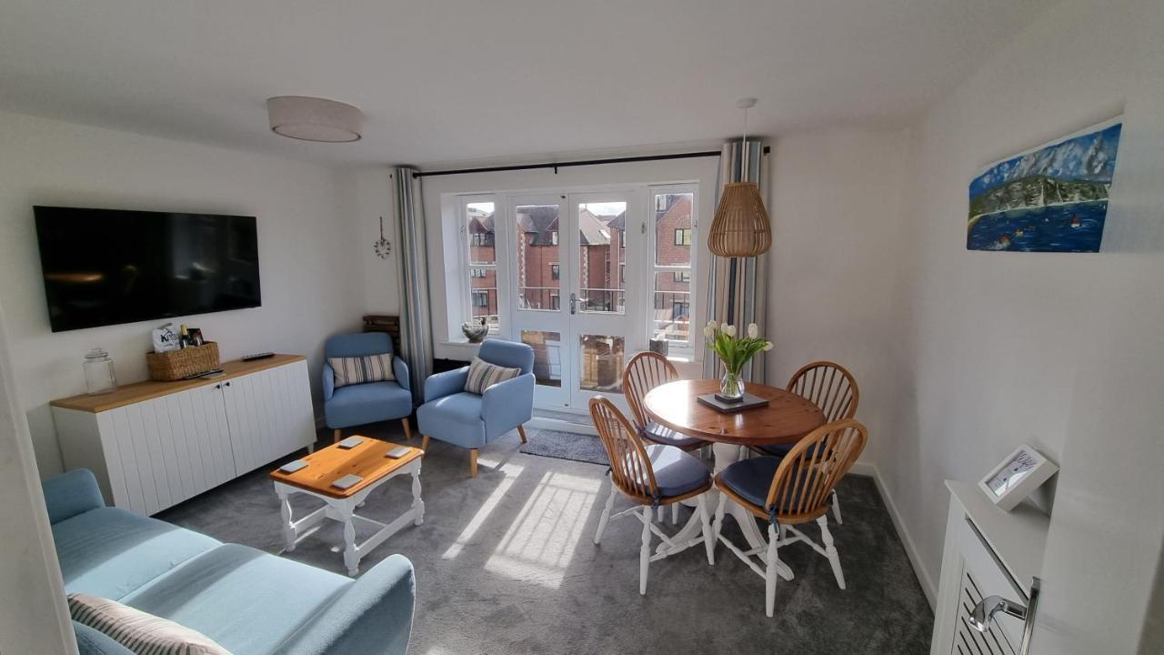 Hightide - 2 Bed With Parking, Balcony & Sea View. Leilighet Swanage Eksteriør bilde