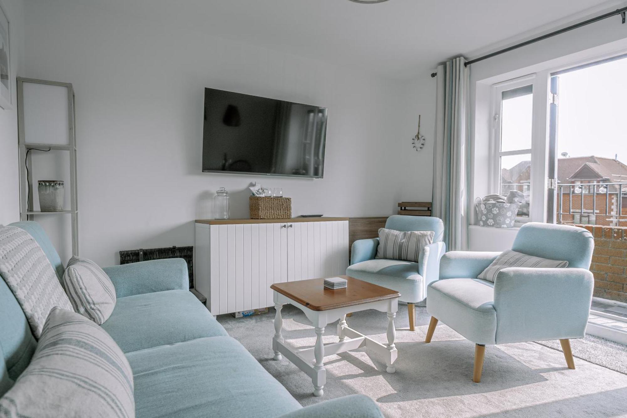 Hightide - 2 Bed With Parking, Balcony & Sea View. Leilighet Swanage Eksteriør bilde