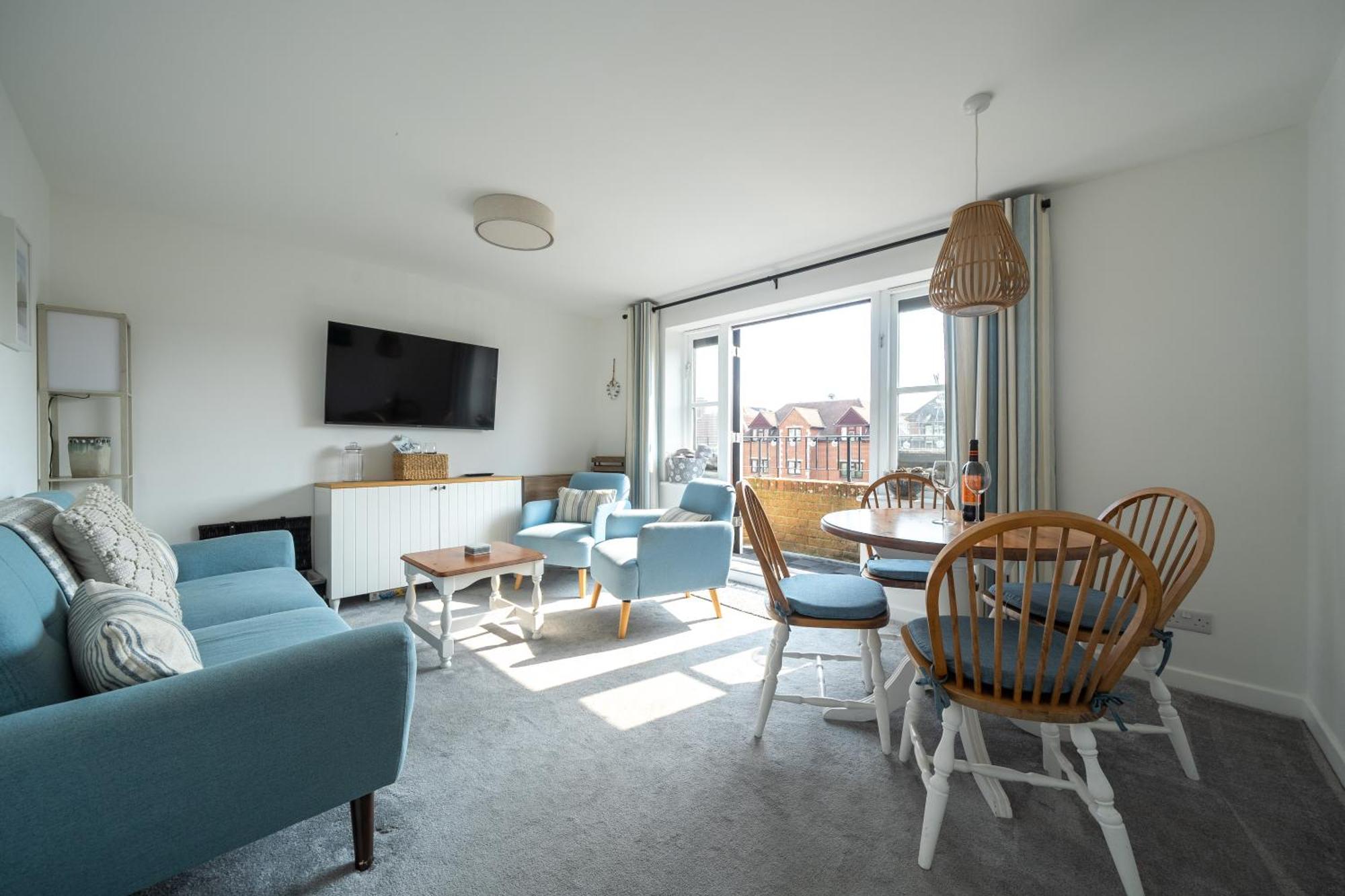 Hightide - 2 Bed With Parking, Balcony & Sea View. Leilighet Swanage Eksteriør bilde